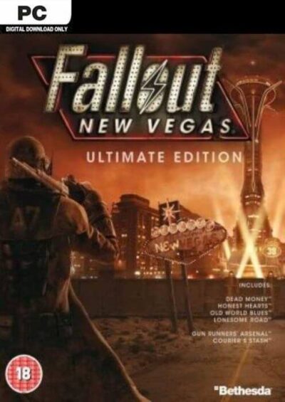 Fallout New Vegas Ultimate Edition Pc Steam Cover