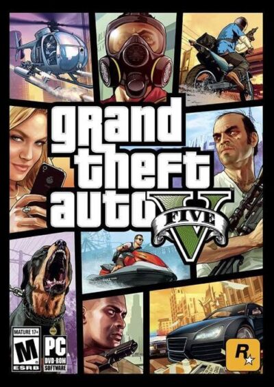 Grand Theft Auto V 5 Pc Cover
